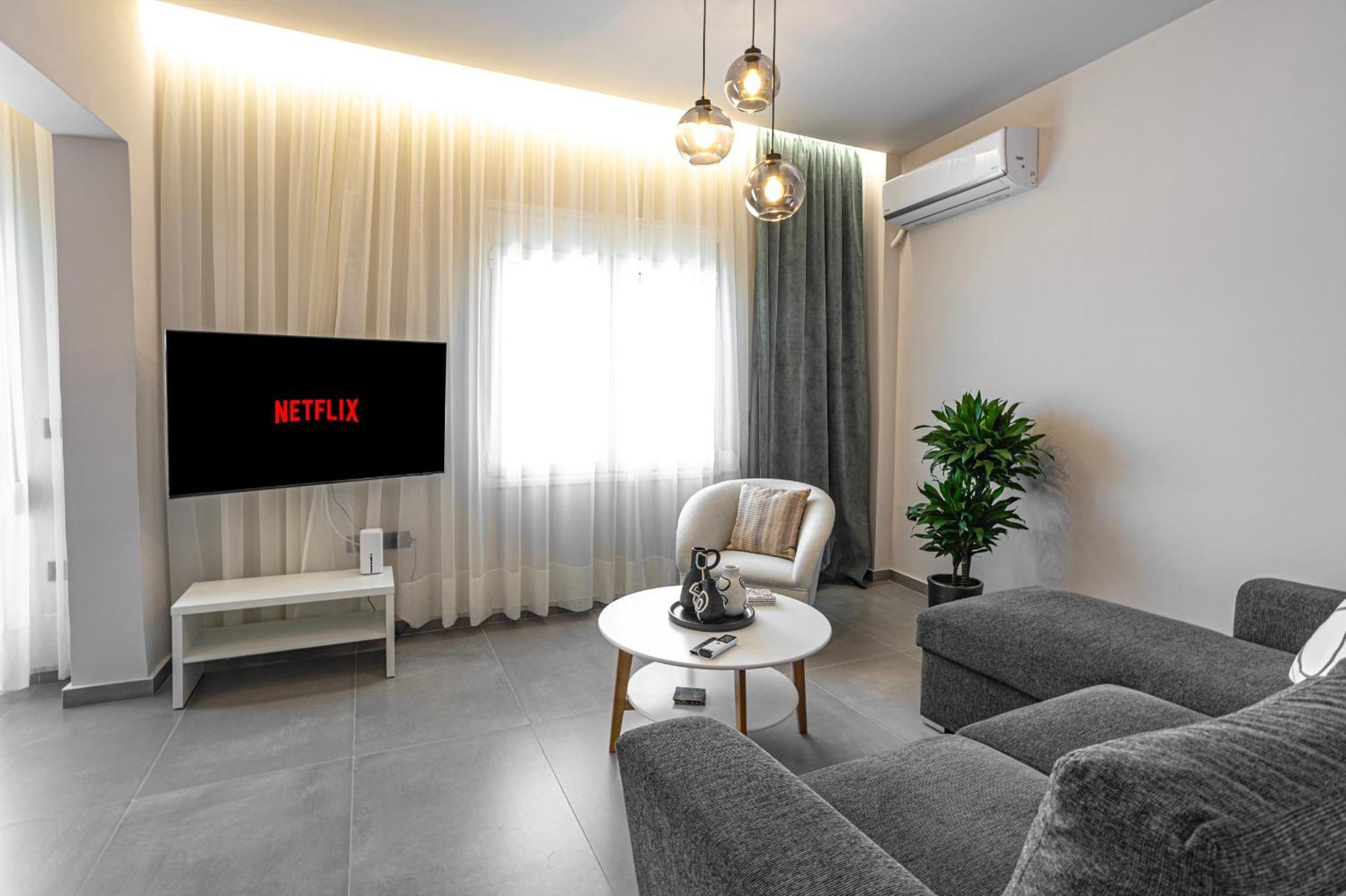 Luxury Apartment By The Sea- Euripus Strait Kanithos Ngoại thất bức ảnh
